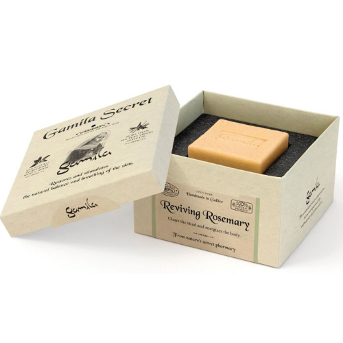 Gamila - Secret Reviving Rosemary- Energizujące mydło do twarzy i ciała (115g) 