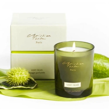 Christian Tortu Vert Frais Candle - Świeca zapachowa Zielona Magia 190g