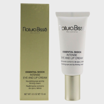 NATURA BISSE Essential Shock Intense Eye & Lip SPF15 Odżywczy krem ujędrniający do pielęgnacji oczu i ust 15ml