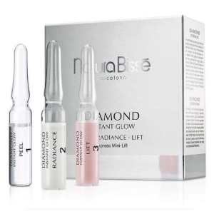 Natura Bisse Diamond Instant Glow - Ekspresowy zabieg: złuszczanie-lifting-blask 3x1.5 ml