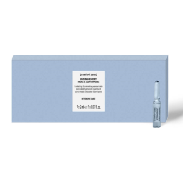 Comfort Zone Hydramemory Hydra & Glow ampułki nawilżające do zabiegu w domu 7x2ml
