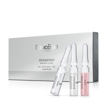 Natura Bisse Diamond Instant Glow Ekspresowy zabieg: złuszczanie-lifting-blask 12x1.5 ml