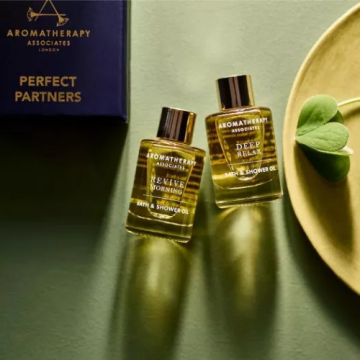 AROMATHERAPY ASSOCIATES Perfect Partners Zestaw dwóch olejków do kąpieli 2x9ml