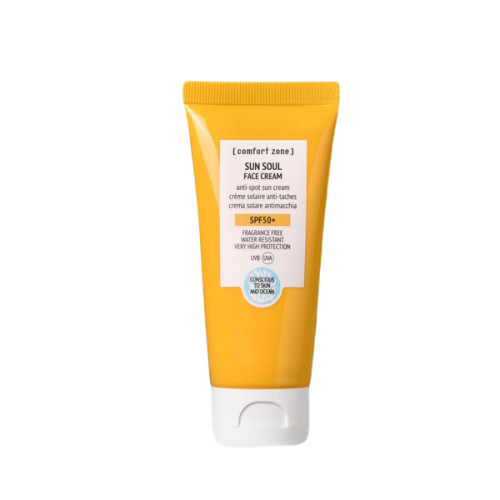 Comfort Zone Sun Soul Face Cream SPF 50+ - krem przeciwstarzeniowy zapobiegający przebarwieniom 60ml