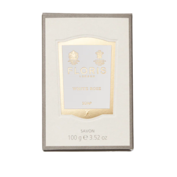 Floris White Rose - Luksusowe mydło w kostce 100g