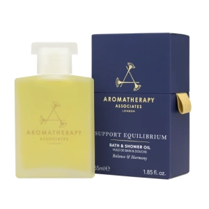 Aromatherapy Associates Support Equilibrium Bath and Shower Oil – przynoszący spokój olejek do kąpieli i pod prysznic 55ml