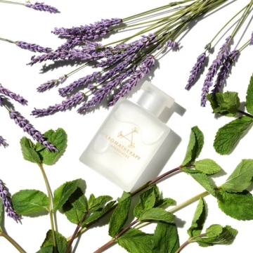 Aromatherapy Associates Support Lavender & Peppermint Bath and Shower Oil - Lawendowo-miętowy olejek do kąpieli i pod prysznic 55ml