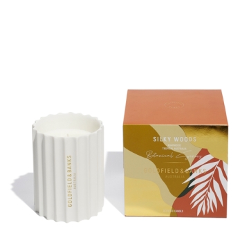 Goldfield Silky Woods Candle - luksusowa świeca zapachowa 250g