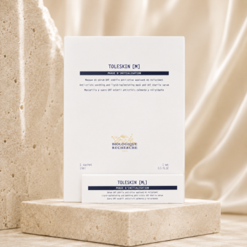Biologique Recherche Toleskin [M] - łagodząca i relipidująca maska SOS 1 szt. i sterylne serum 15ml