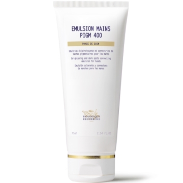 Biologique Recherche Emulsion Mains PIGM 400 - Rozjaśniająca emulsja do rąk 75ml