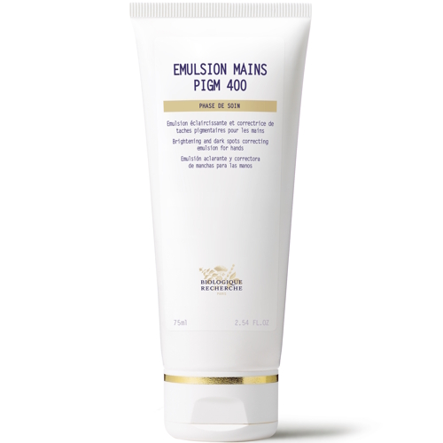 Biologique Recherche Emulsion Mains PIGM 400 - Rozjaśniająca emulsja do rąk 75ml