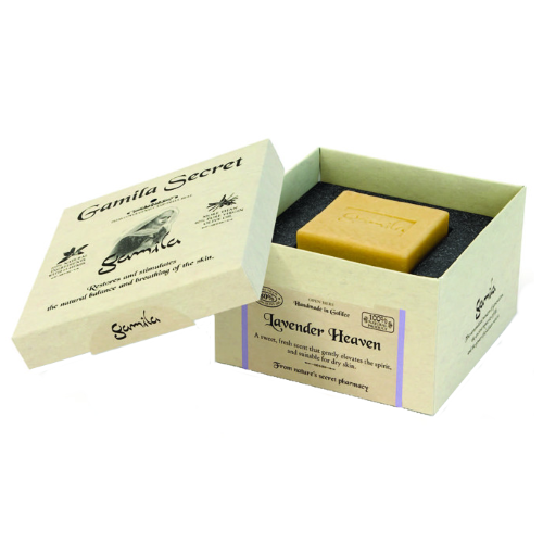 Gamila - Lavender Heaven - Lawedndowe mydło do twarzy i ciała (115g)