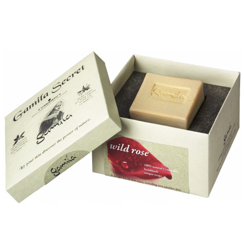 Gamila - Wild Rose - Różane mydło o kojącym działaniu (150g)