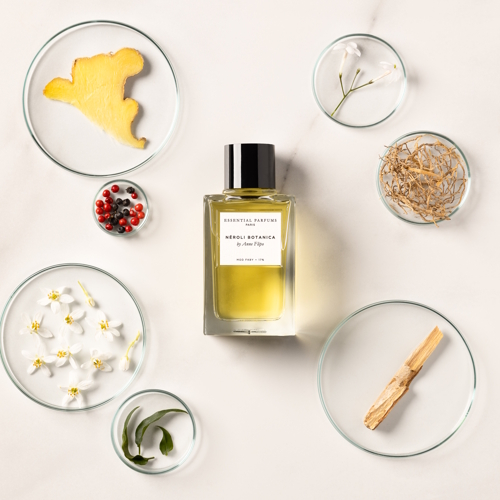 Essential Parfums Neroli Botanica – niszowe perfumy z neroli i kwiatem pomarańczy o pikantnym, słonecznym, zielonym i kremowo-drzewnym charakterze.