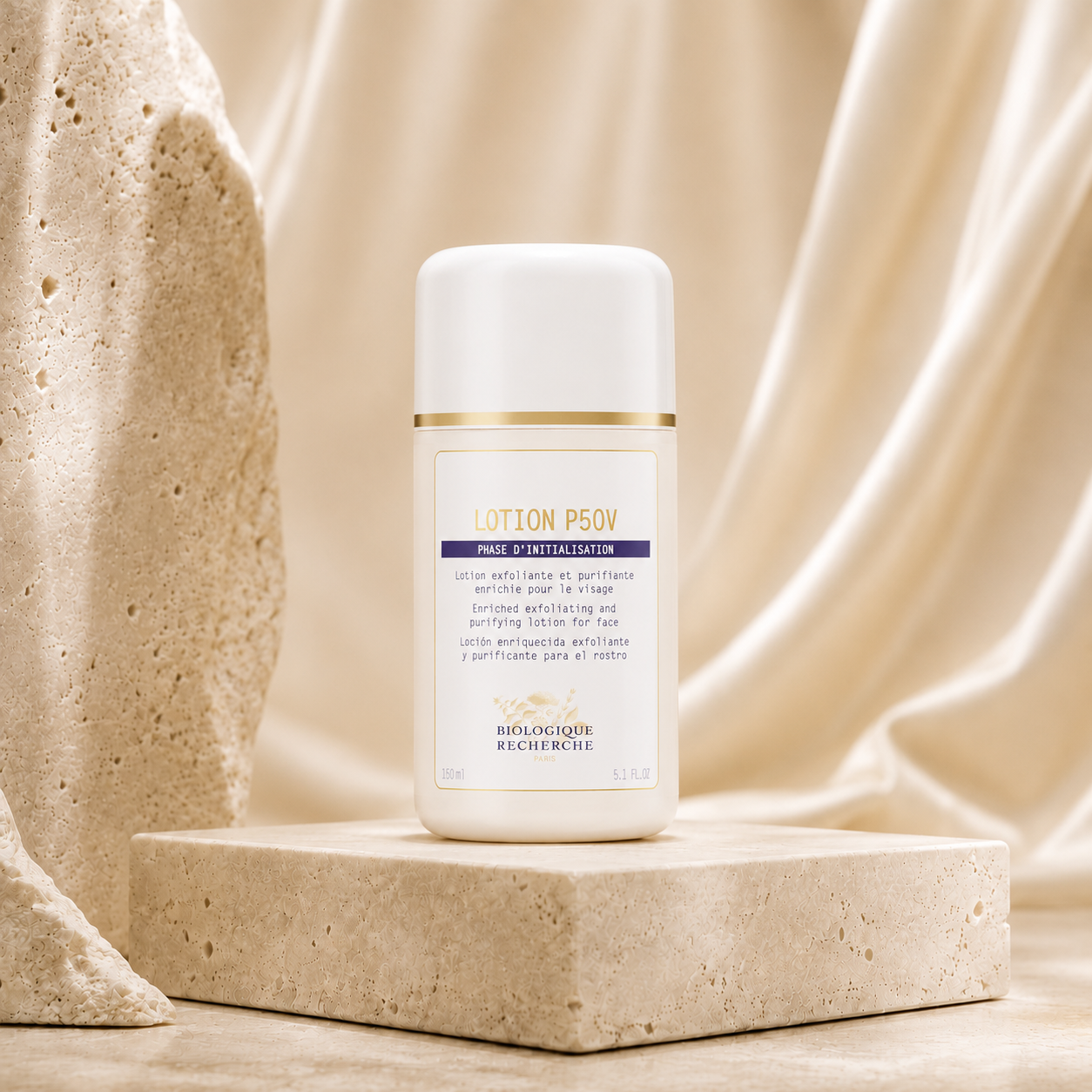 Biologique Recherche Lotion P50V – wzbogacona lotion złuszczająco-oczyszczająca i tonizująca do skóry pozbawionej witalności i napięcia.