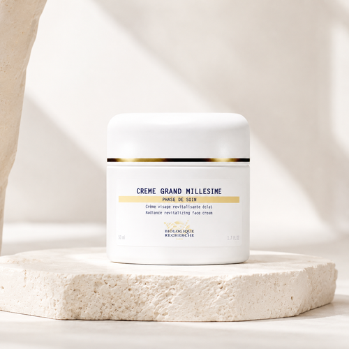 Biologique Recherche Crème Grand Millésime – rewitalizująco-rozświetlający krem do skóry pozbawionej witalności.