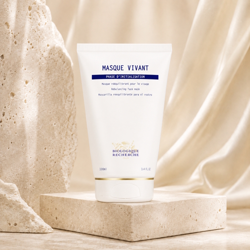 Biologique Recherche Masque Vivant – równoważąca maska do twarzy dla skóry z tendencją do nadmiaru sebum, błyszczenia i niedoskonałości.