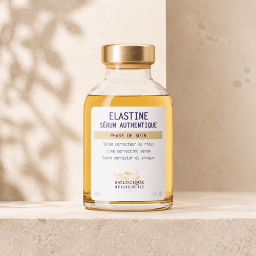 Biologique Recherche Elastine – przeciwzmarszczkowe serum wygładzające wspierające elastyczność skóry.