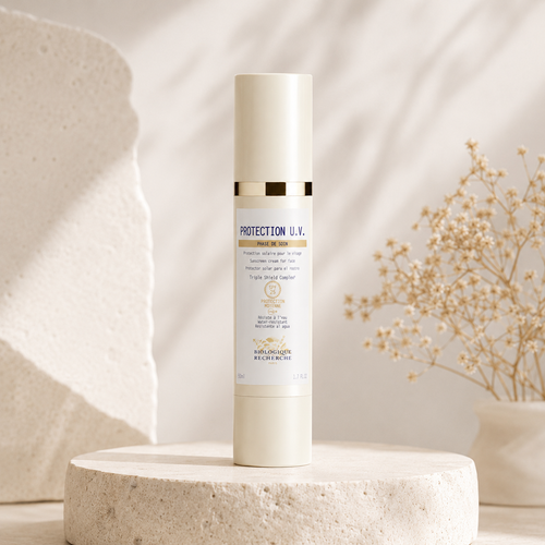 Biologique Recherche Protection U.V. SPF 25 – krem ochronny do twarzy z filtrem SPF 25.