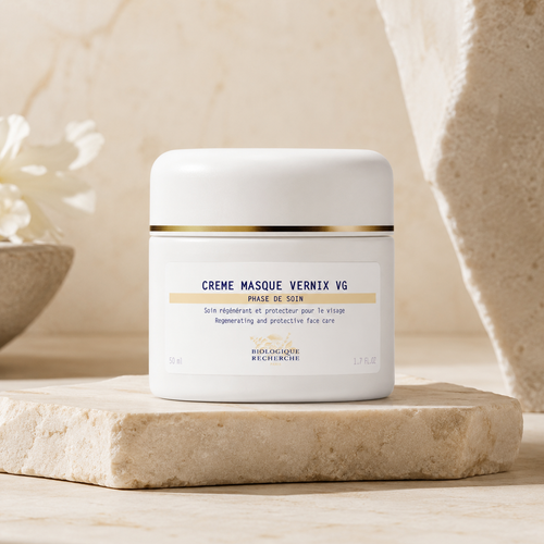 Biologique Recherche Crème Masque Vernix VG – regenerująco-ochronny krem i maska do skóry osłabionej, zestresowanej i z niedoborem lipidów.