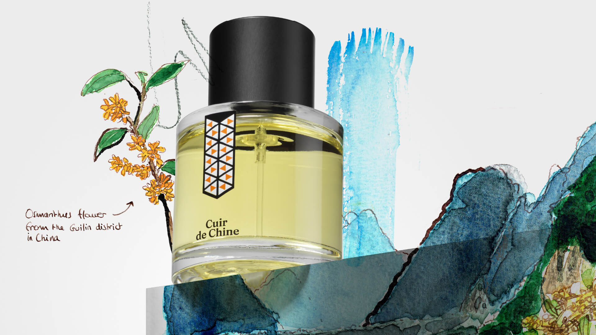Les Indémodables Cuir de Chine – owocowo-skórzane perfumy z chińskim osmantusem Grand Cru, szałwią muszkatołową, egipskim jaśminem, jasnym tytoniem i akordem delikatnego zamszu.