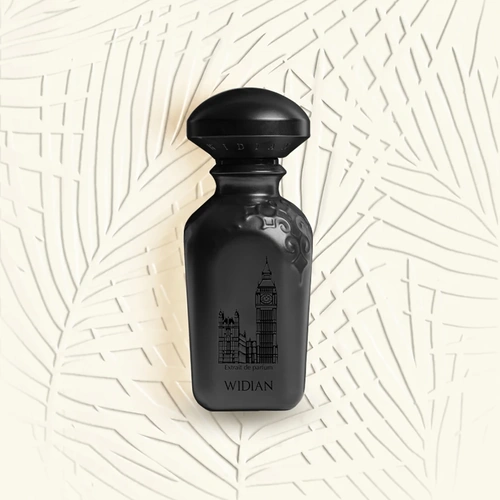 Widian London Black Edition – perfumy z oudem, cyprysem, fiołkiem, szafranem, maliną, skórą, piżmem i wanilią.